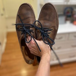 Quoddy Blucher with Camp Sole Leather Men’s Shoe Size 10 EE